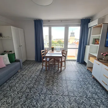 Apartment Wschodni Z Balkonem 4 Osoby Warschau